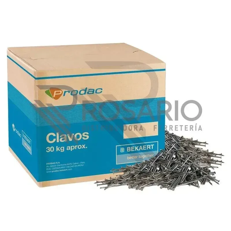 CLAVO PARA MADERA 2.5 caja 30 kg